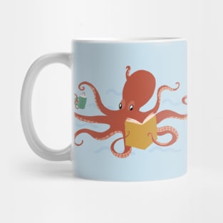 Octopus Reading Mug